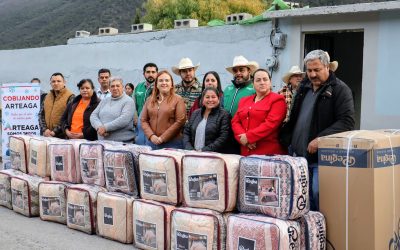 Arranca el programa “Cobijando a Arteaga” para apoyar a familias en esta temporada invernal