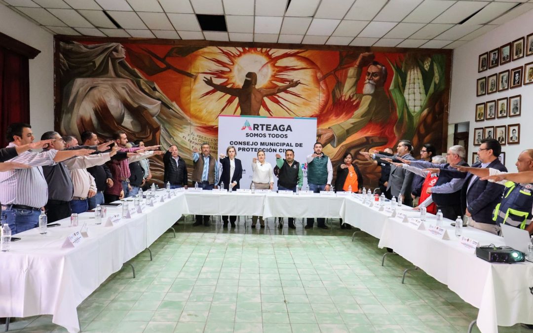 nstala Arteaga Consejo Municipal de Protección Civil 2025