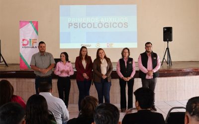 Arranca Arteaga estrategia de Salud Mental