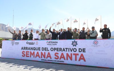 Arranca el Operativo Semana Santa 2025 en Arteaga