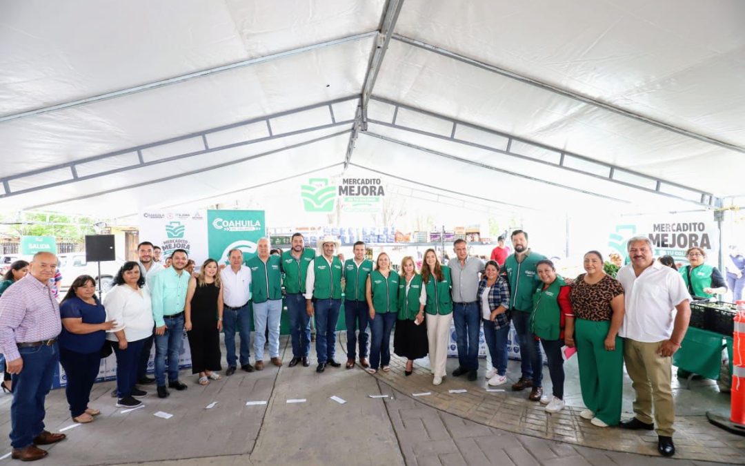 Llega el Mercadito Mejora a Arteaga