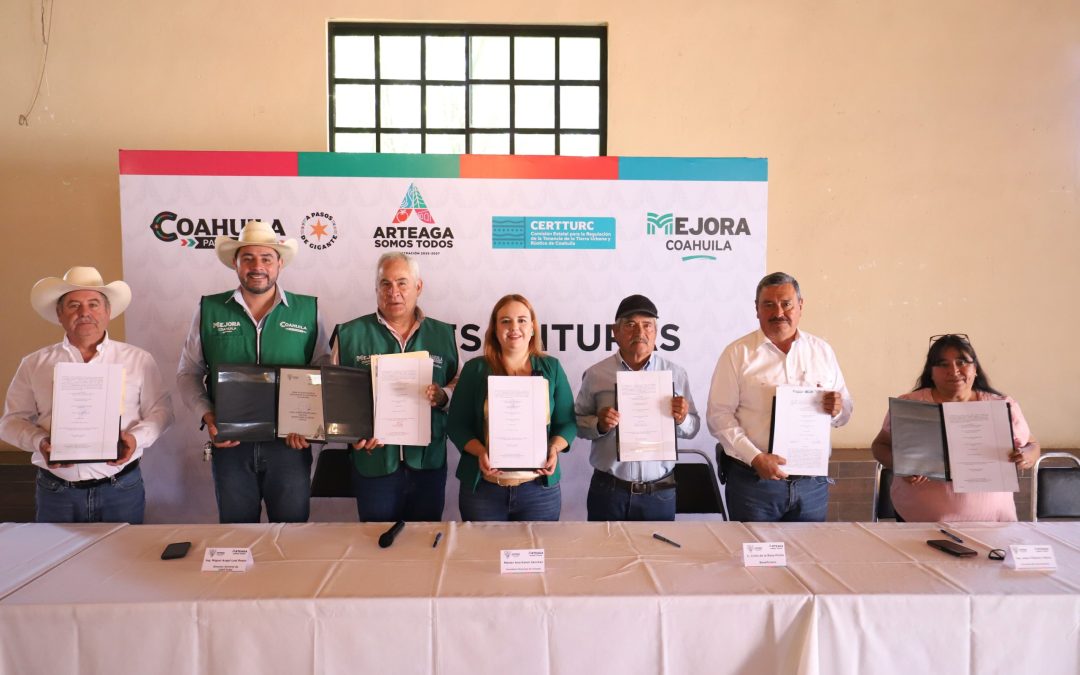 Consolida Ana Karen Sánchez certeza jurídica para familias de San Antonio de las Alazanas