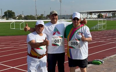 Francisco Alvarado pone en alto el nombre de Arteaga en los Juegos Estatales de Personas Mayores