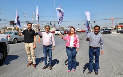 ARRANQUE DEL PROGRAMA DE SEÑALIZACIÓN Y MANTENIMIENTO DE VIALIDADES EN ARTEAGA