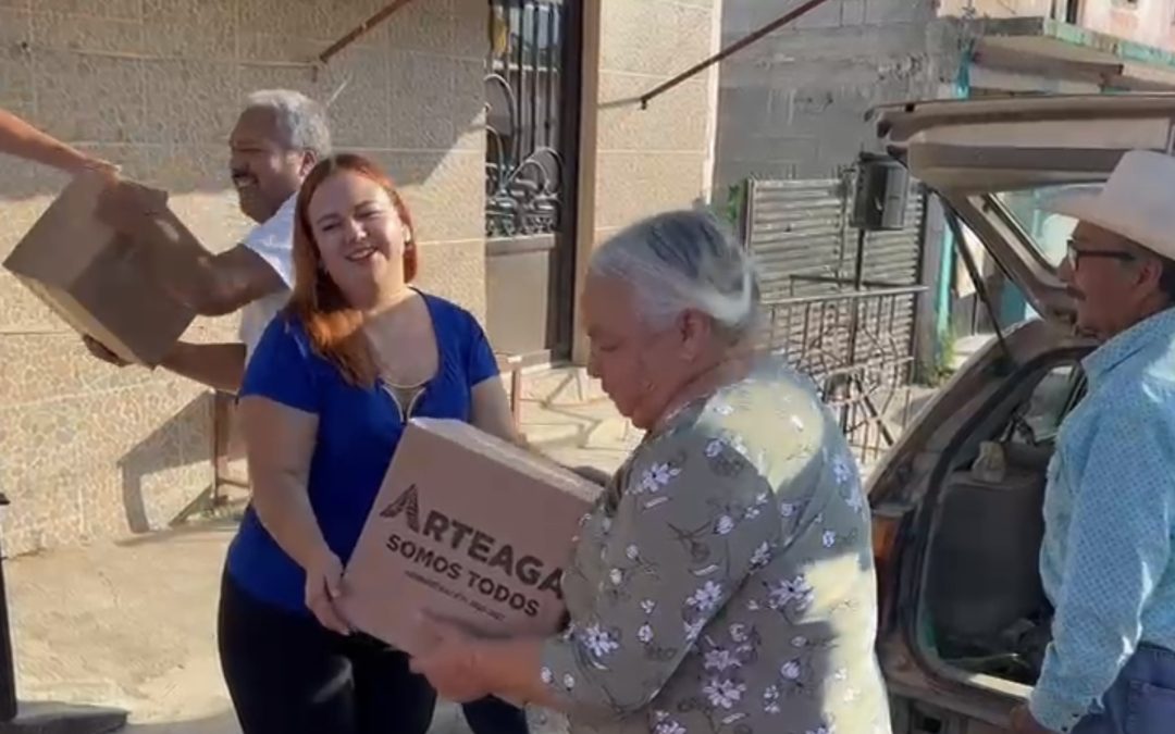 ENTREGA DE 240 DESPENSAS EN EL TUNAL