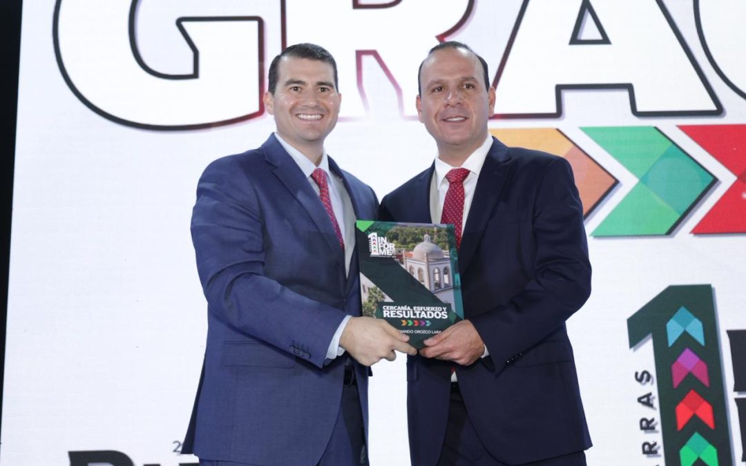 Presenta Fernando Orozco Lara Primer Informe de Resultados